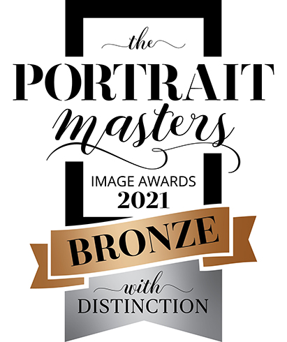 Bobi Biederman Photography Portrait Masters Image Awards 2021 Bronze with Distinctionbadge